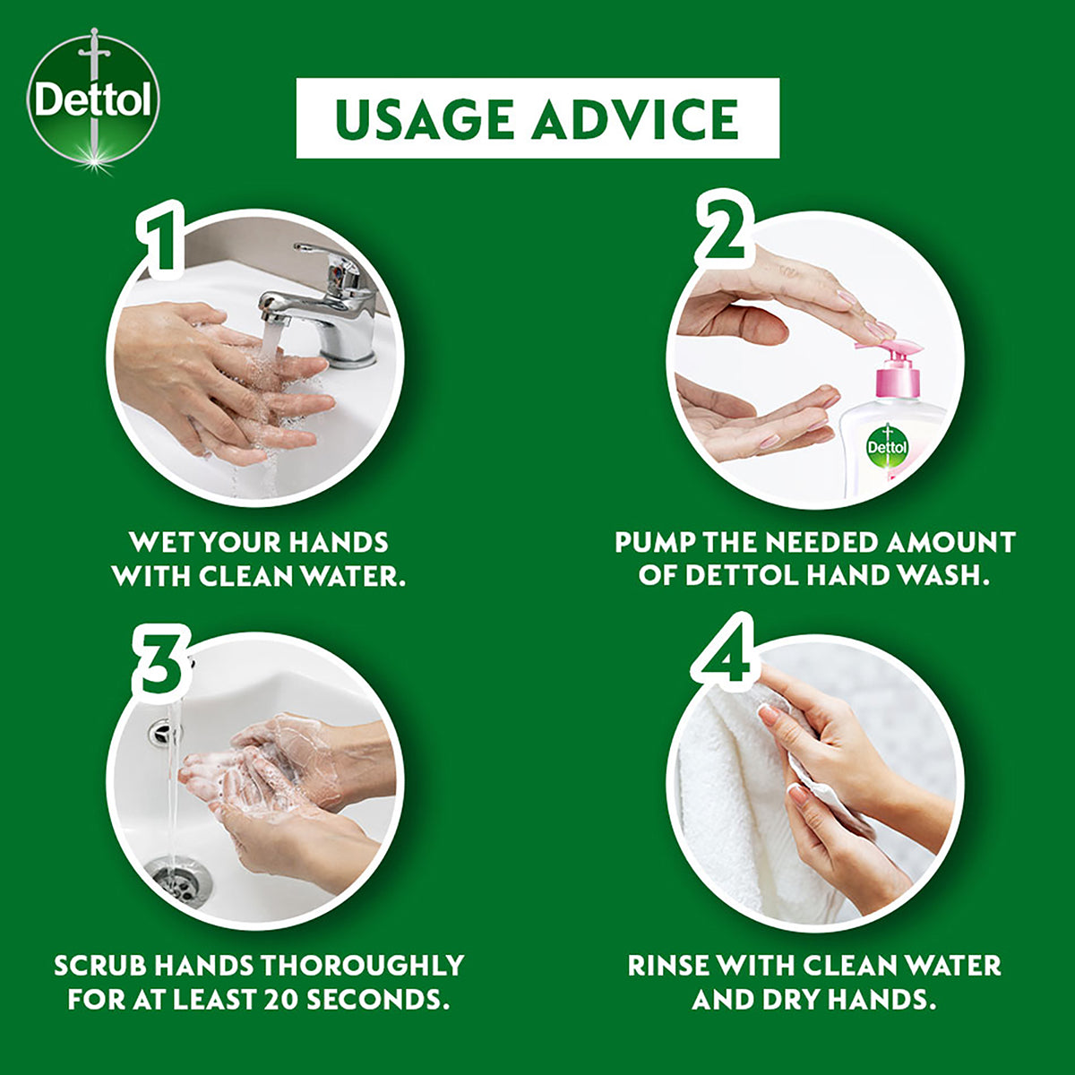 DETTOL ANTIBACTERIAL HAND WASH LIQUID SKINCARE 250ML 3S