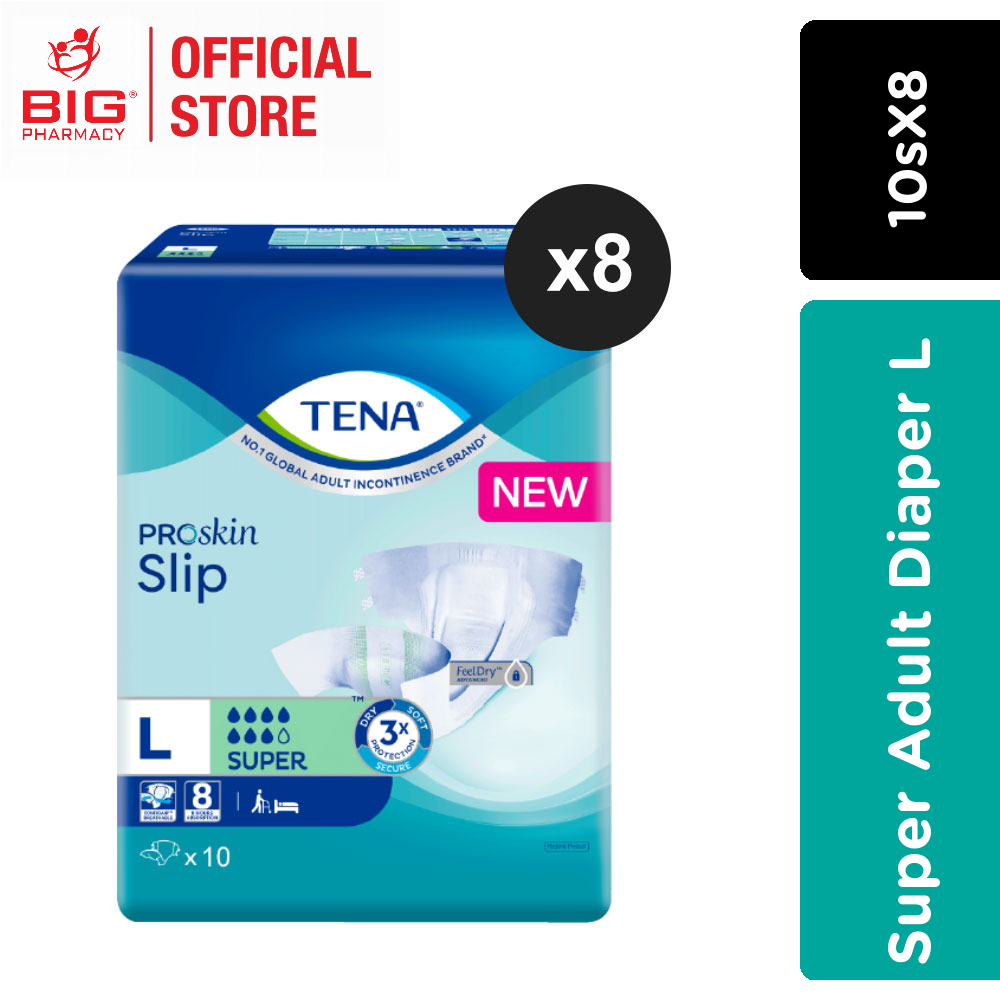 Tena Super Adult Diaper L(10sX8)
