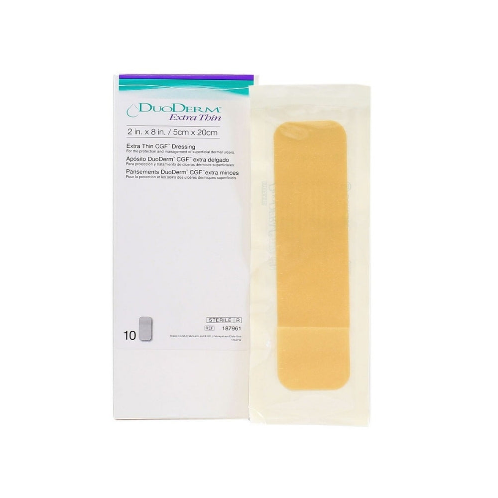 CONVATEC DUODERM EXTRA THIN DRESSING 2INX8IN (187961) 10S