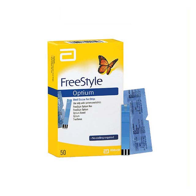 FREESTYLE OPTIUM NEO BLOOD GLUCOSE TEST STRIPS 50S