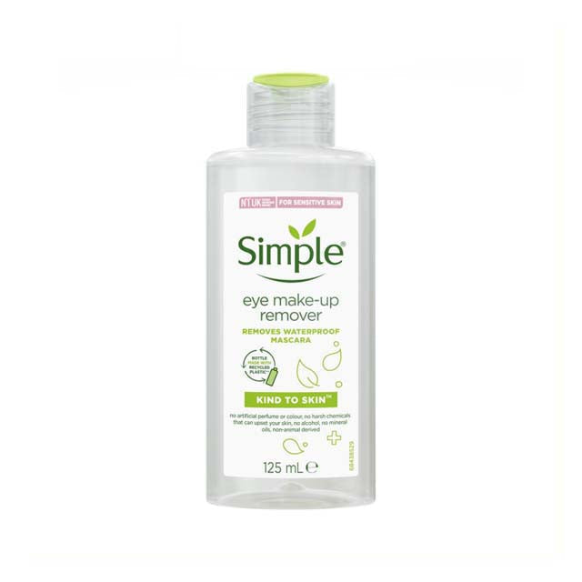 SIMPLE EYE MAKEUP REMOVER 125ML+G
