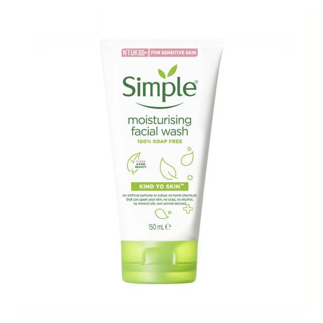 SIMPLE MOIST FACIAL WASH 150ML
