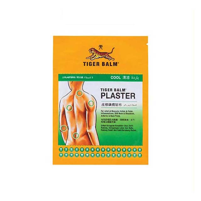 TIGER BALM MED PLASTER COOL LARGE 2S