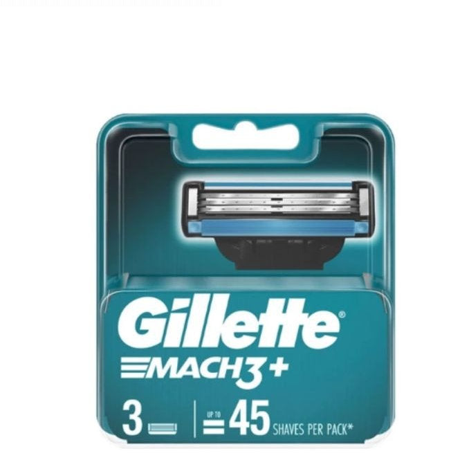 GILLETTE MACH3+ BLADES REFILL 3S