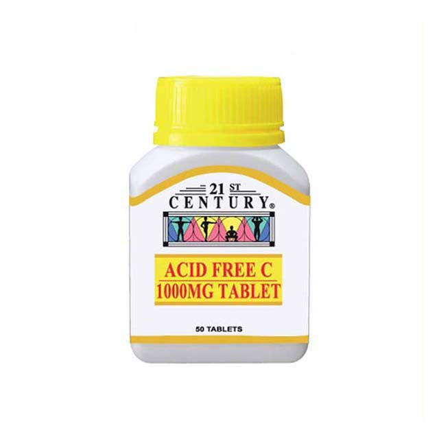 21ST CENTURY VITAMIN C 1000MG ACID FREE50S