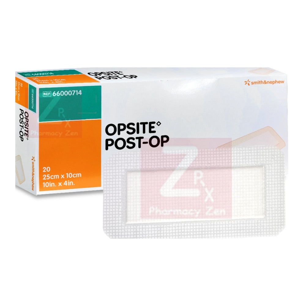 SMITH & NEPHEW OPSITE POST-OP 25CMX10CM (831648) 20S