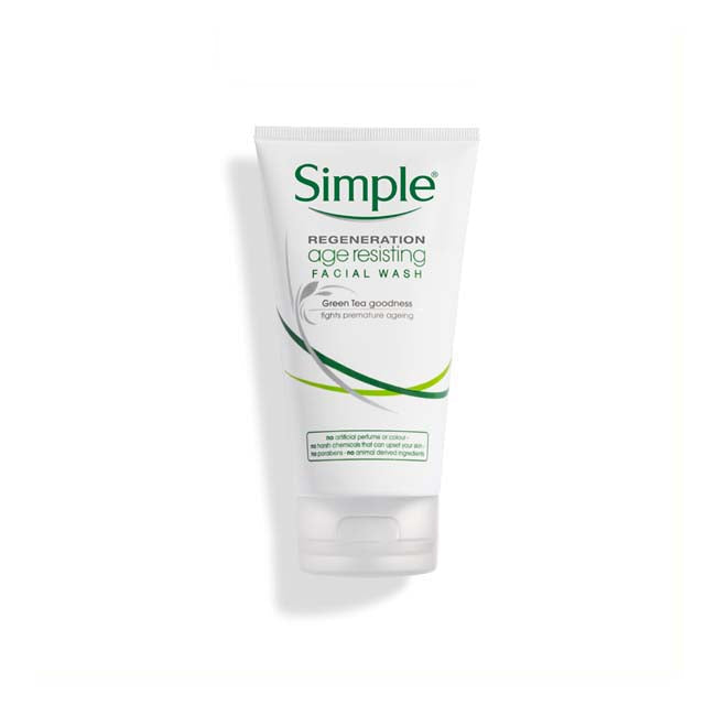 SIMPLE REGENERATION AGE RESISTING FACIAL WASH 150ML