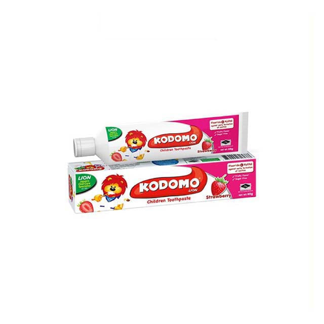 KODOMO TOOTHPASTE STRAWBERRY 80G
