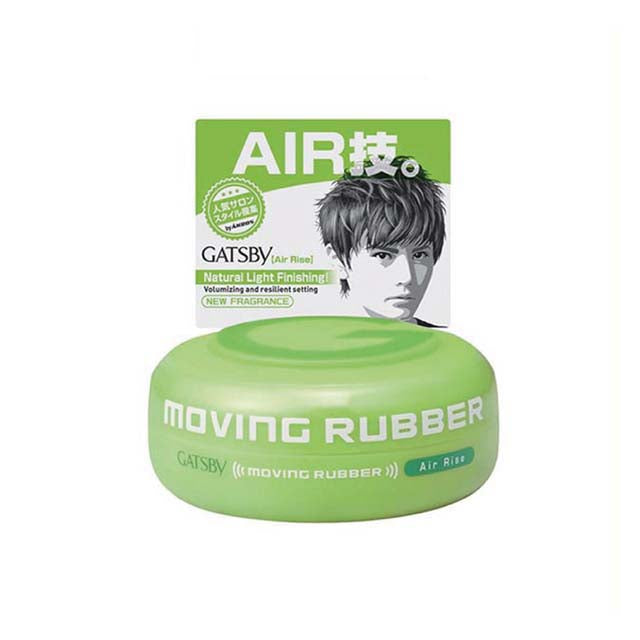 GATSBY MOVING RUBBER AIR RISE 80G