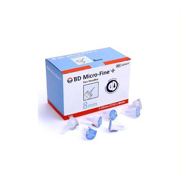 BD MICRO FINE 0.25MM (31G)X8MM 100S