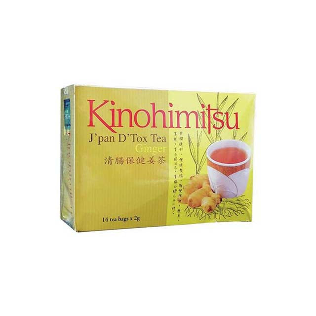 KINOHIMITSU JPAN DTOX TEA GINGER 14S