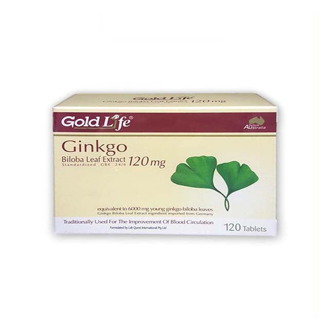 GOLDLIFE GINKGO BILOBA 120S