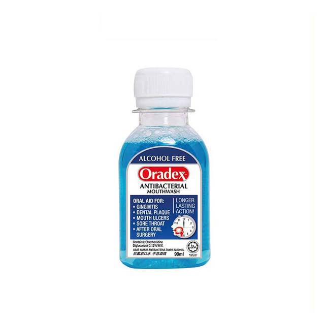 ORADEX ANTIBACTERIAL MOUTHWASH 90ML