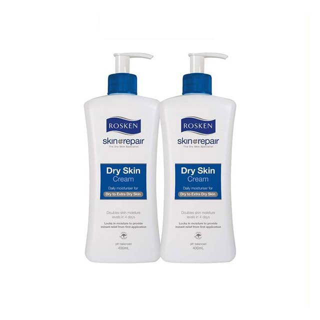 ROSKEN SKIN REPAIR DRY SKIN CREAM 400ML 2S