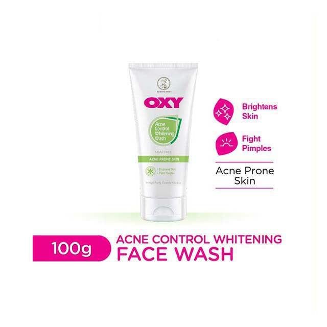 OXY ACNE CONTROL WHITENING WASH 100G
