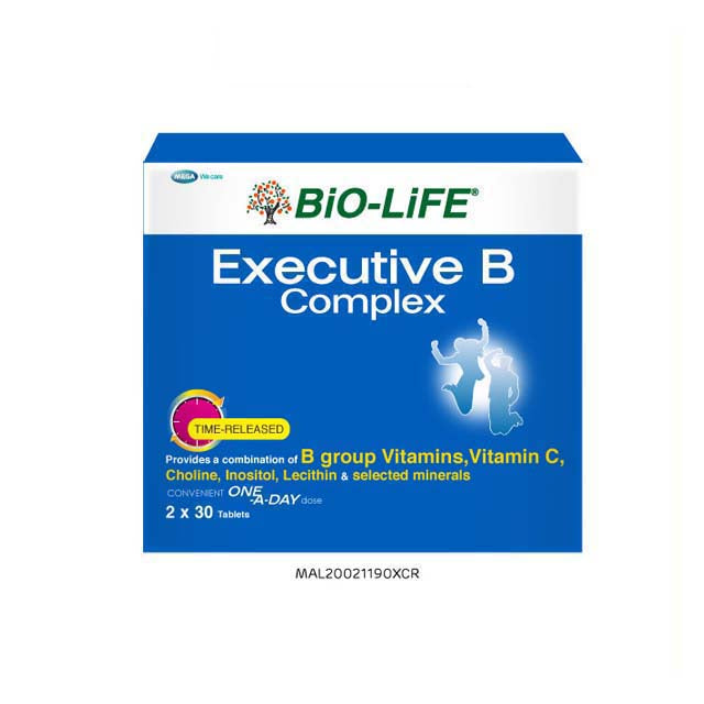 BIO-LIFE EXECUTIVE B COMPLEX TAB 30SX2