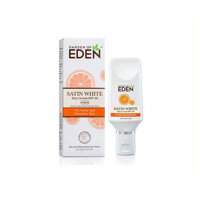 GARDEN OF EDEN SATIN WHITE DAY CREAM SPF50 40G