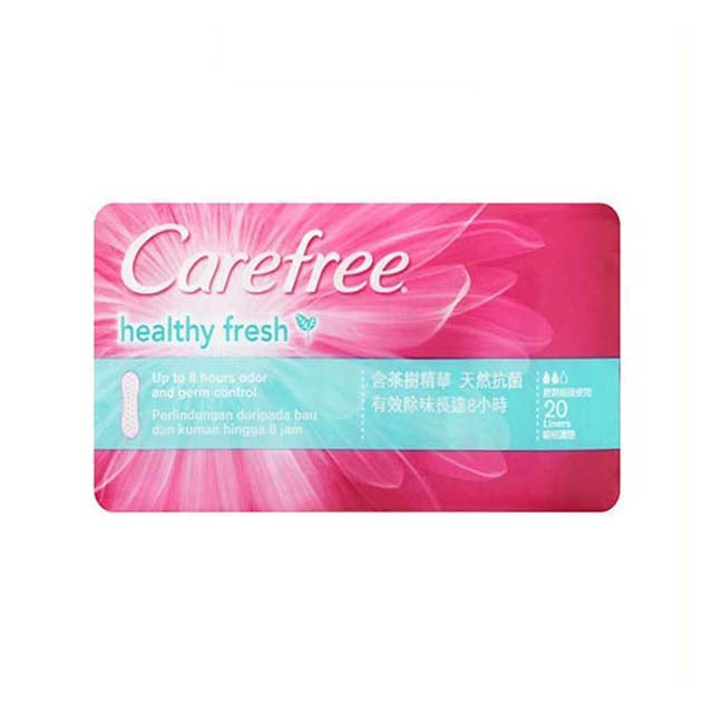 CAREFREE HEALTHY FRESH LINER 20S