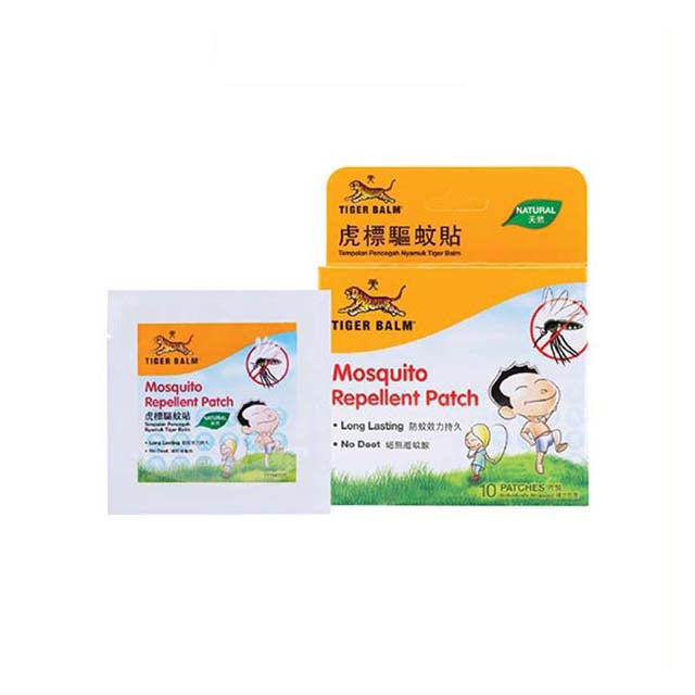 TIGER BALM MOSQUITO REPELLENT PATCH 10S