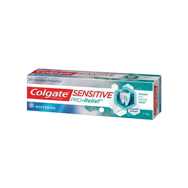 COLGATE TOOTHPASTE SENSITIVE PRO RELIEF WHITENING 110G