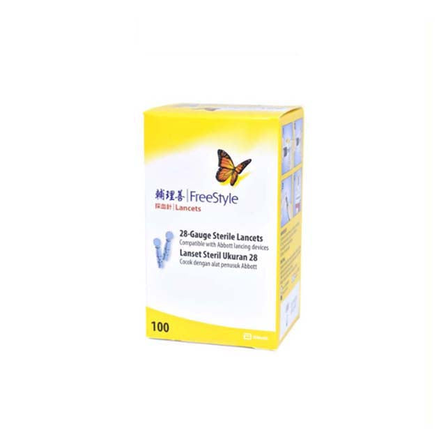 OPTIUM THIN LANCET 100S