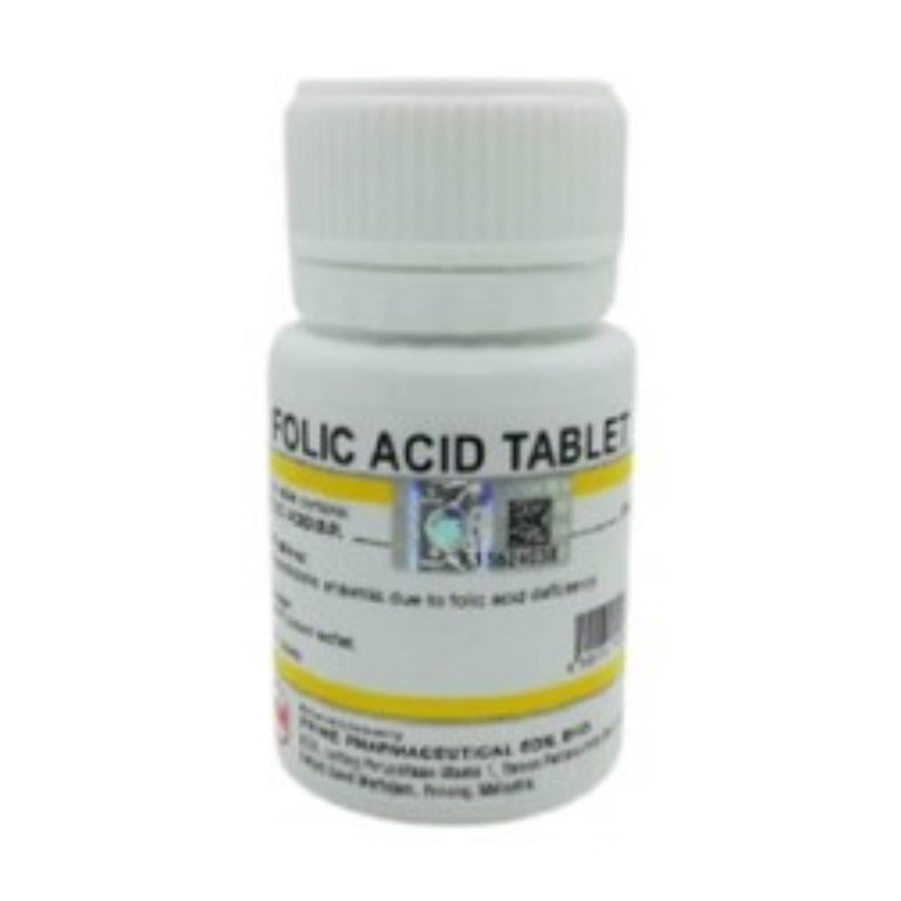 PRIME FOLIC ACID TAB 100S
