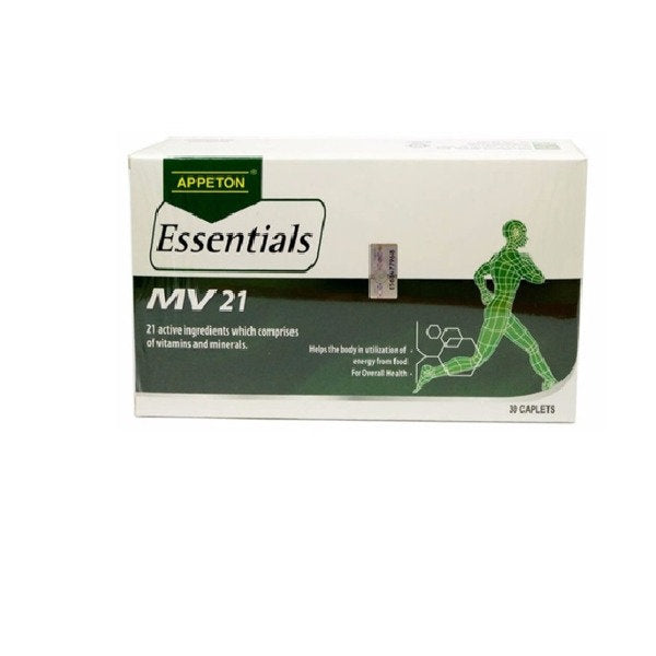 APPETON ESSENTIALS MULTIVITAMIN 21 30S