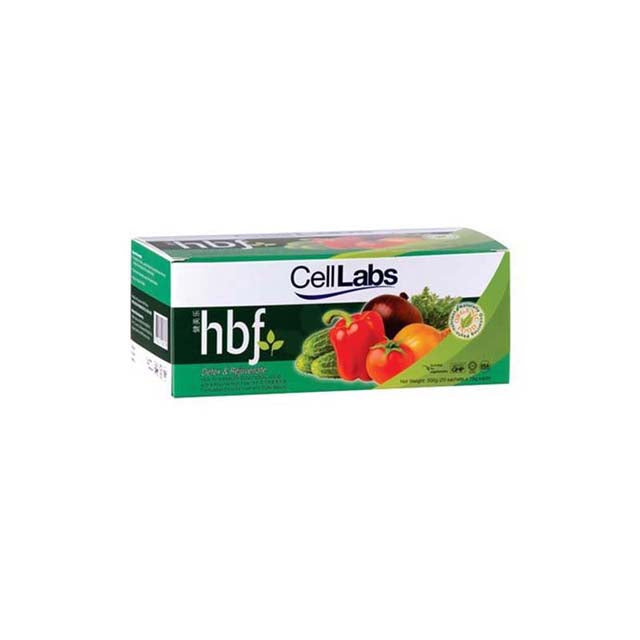 CELLLABS HBF DETOX & REJUVENATE SACHET 15G 20S