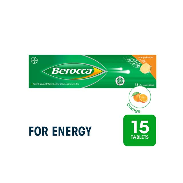 BEROCCA EFFERVESCENT 15S