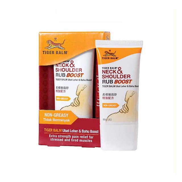 TIGER BALM NECK & SHOULDER RUB BOOST 50G