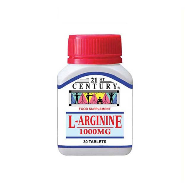 21ST CENTURY L-ARGININE 1000MG 30S