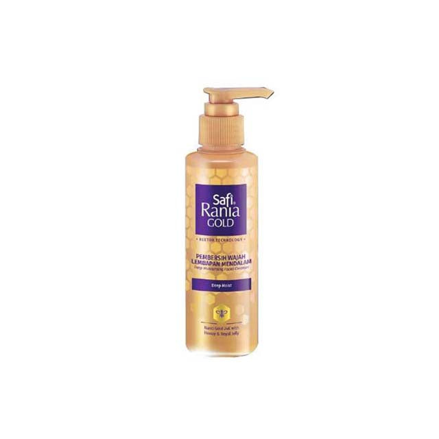 SAFI RANIA GOLD PEMBERSIH MUKA LEMBAPAN MENDALAM 150ML