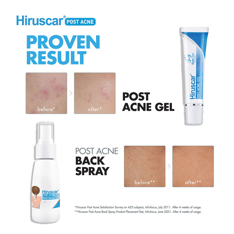 HIRUSCAR POST ACNE GEL 10G