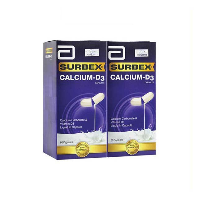 SURBEX CALCIUM D3 60SX2