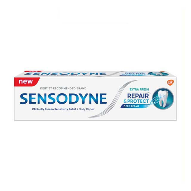 SENSODYNE TOOTHPASTE EXTRA FRESH REPAIR&PROTECT 100G