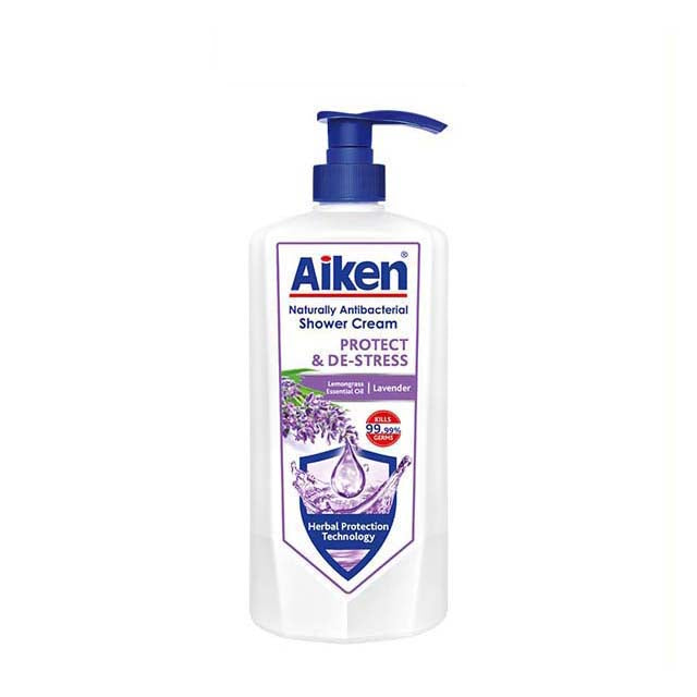 AIKEN PROTECT & DE-STRESS ANTIBACTERIAL SHOWER CREAM 950G