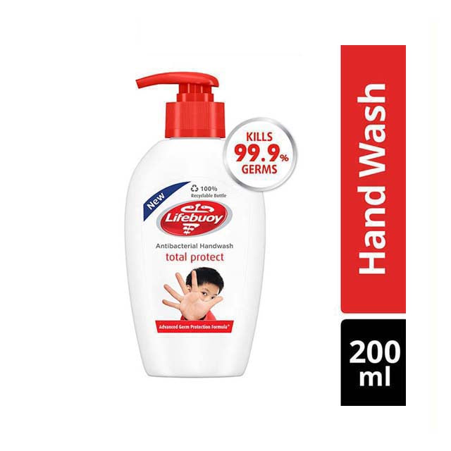 LIFEBUOY HAND WASH TOTAL PROTECT 200ML