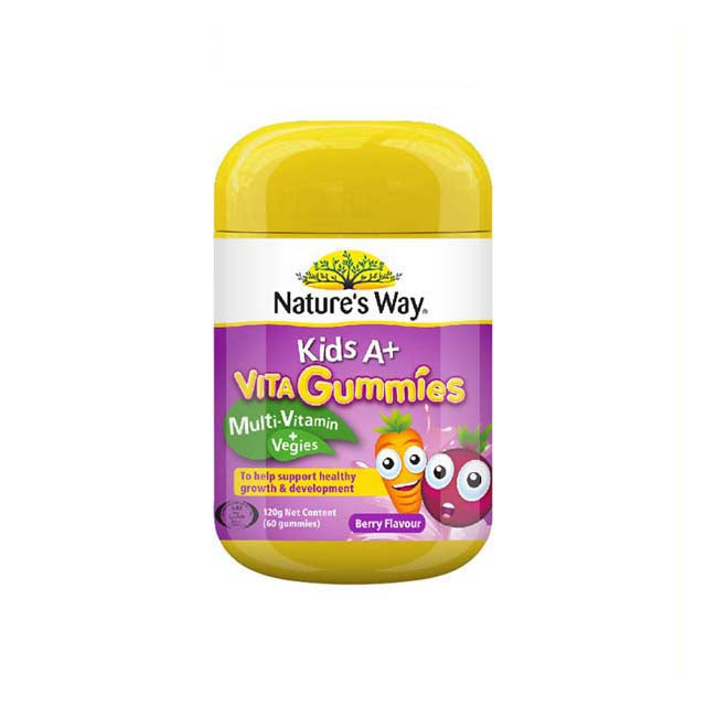 NATURES WAY KIDS A+ VITA GUMMIES MULTIVITAMIN 60S