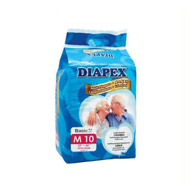 DIAPEX ADULT DIAPER BASIC M 10S