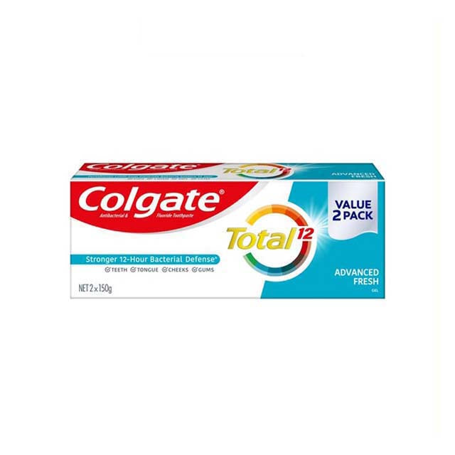 COLGATE TOOTHPASTE TOTAL ADVANCED FRESH 150G X 2