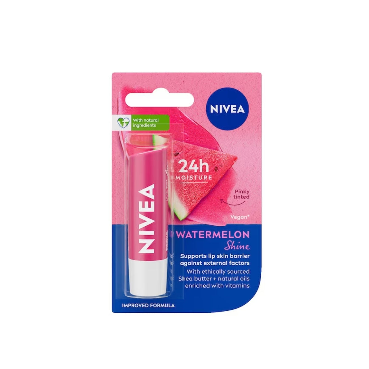 NIVEA LIP FRUITY SHINE WATERMELON 4.8G