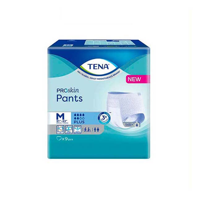 TENA PANTS PLUS PROSKIN M 9S