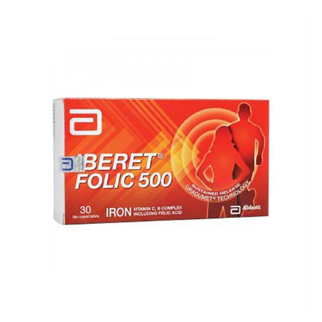 IBERET FOLIC 500MG 30S