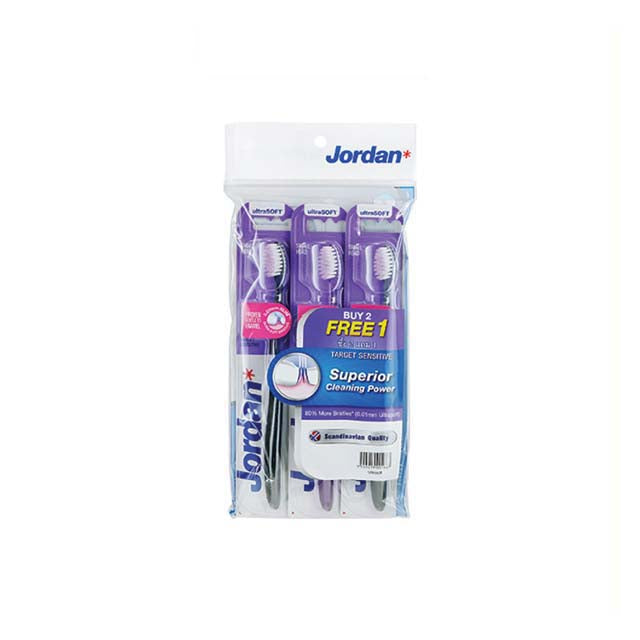 JORDAN TOOTHBRUSH TARGET SENSITIVE (B2F1)