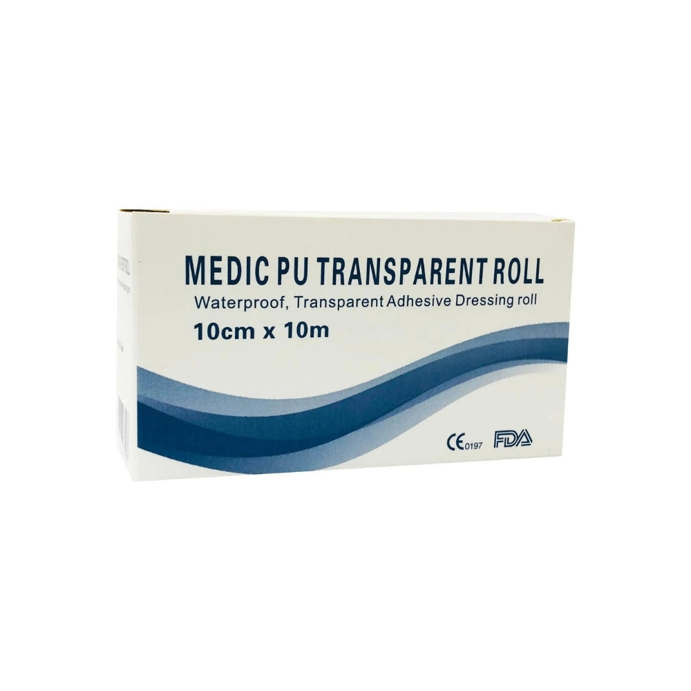 MEDIC PU TRANSPARENT ROLL 10CMX 10M