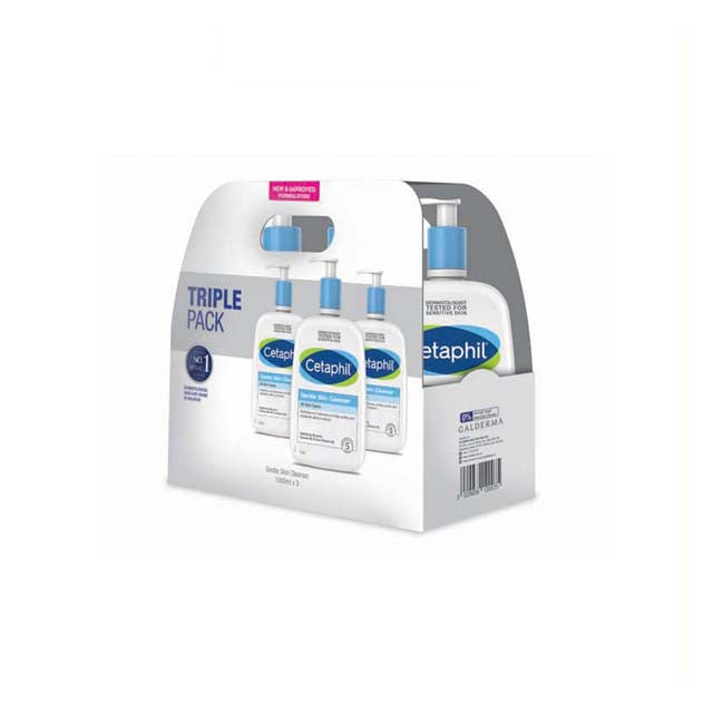 CETAPHIL GENTLE SKIN CLEANSER 1000ML 3S