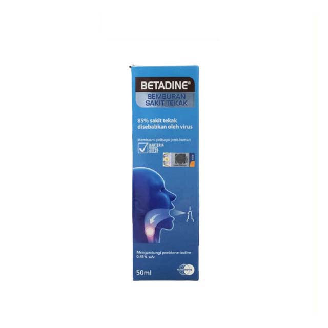 BETADINE SORE THROAT SPRAY 50ML