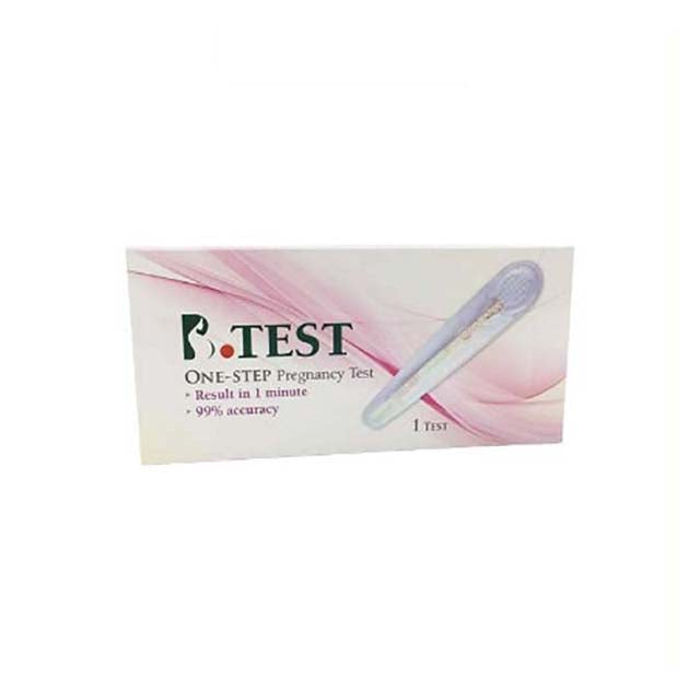 B TEST ONE STEP PREGNANCY TEST 1S