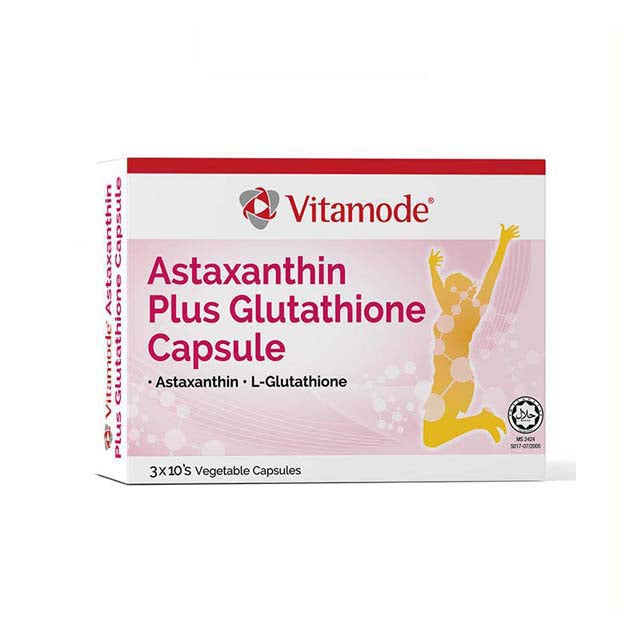 VITAMODE ASTAXANTHIN PLUS GLUTATHIONE 10C X 3