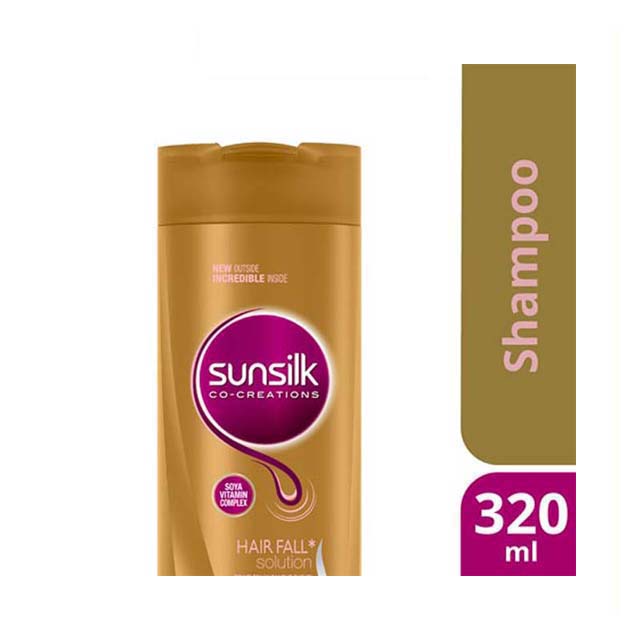 SUNSILK SILKY HAIR FALL SOLUTION SHAMPOO 300ML